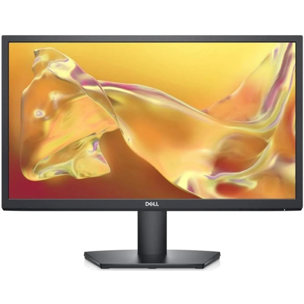 Dell SE2225H شاشة مسطحة أساسية 22 "FHD VA @75Hz ، شاشة الإطار الضيقة مع HDMI ، VGA - أسود