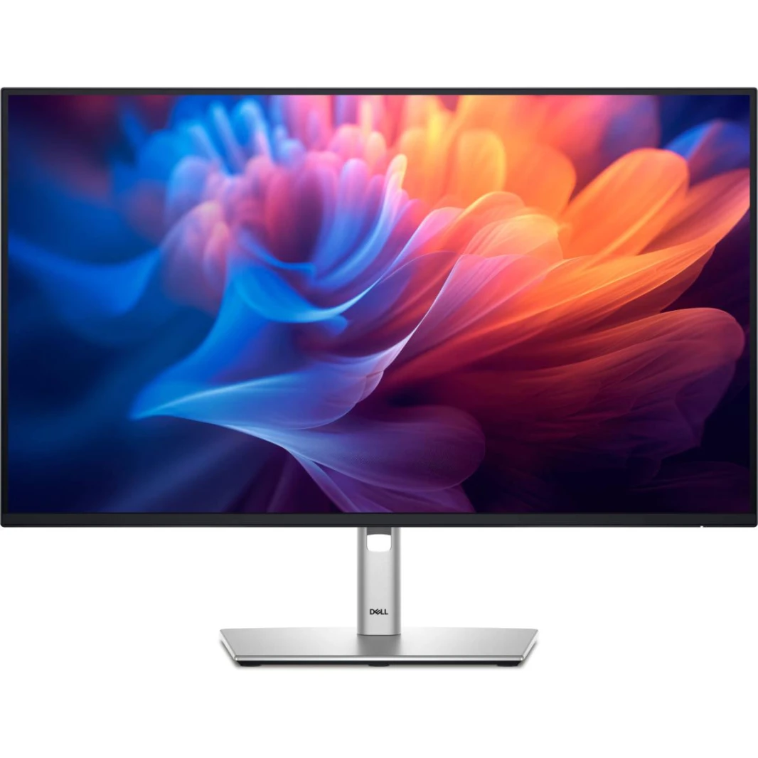 Dell P2425H Professional Professional Monitor 24 "FHD IPS @100Hz ، 99 ٪ SRGB ، شاشة مدي Ultrathin ، حامل قابل للتعديل ، منفذ DP ، HDMI ، VGA ، Type-C (البيانات حتى 15W فقط PD)