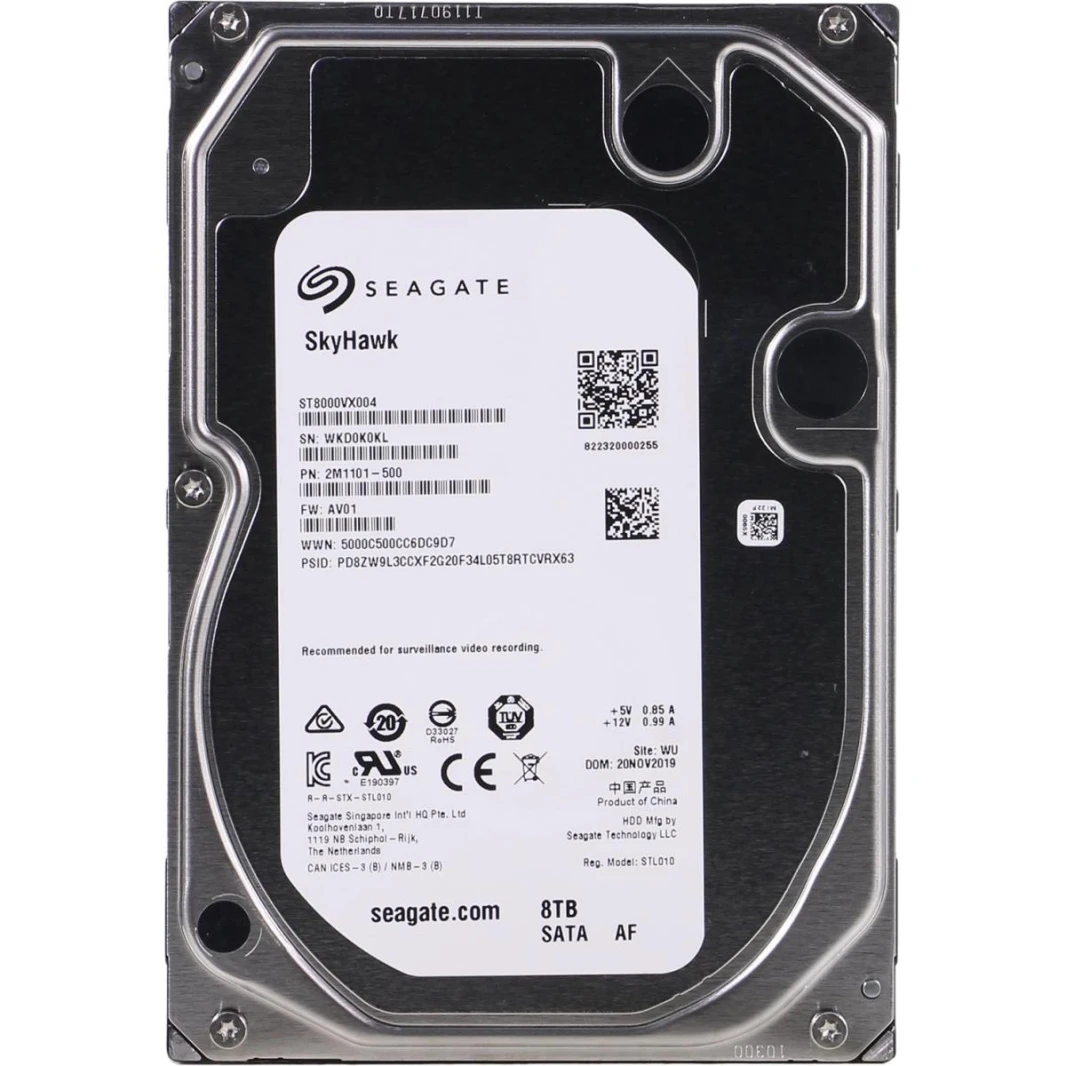 SEAGATE SkyHawk 8TB 7.2K RPM SATA Surveillance Hard Drive