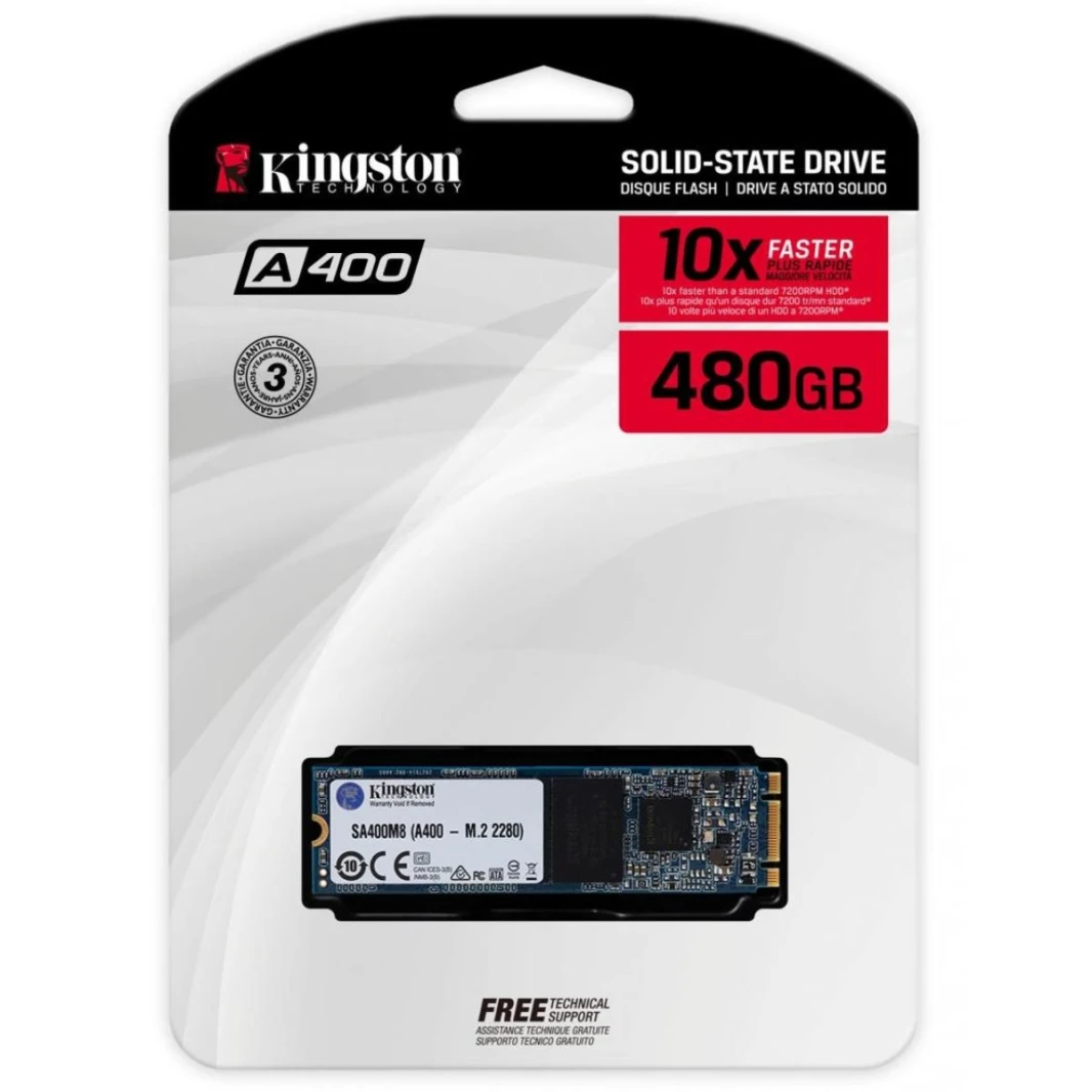 Kingston A400 480GB SATA SSD M.2