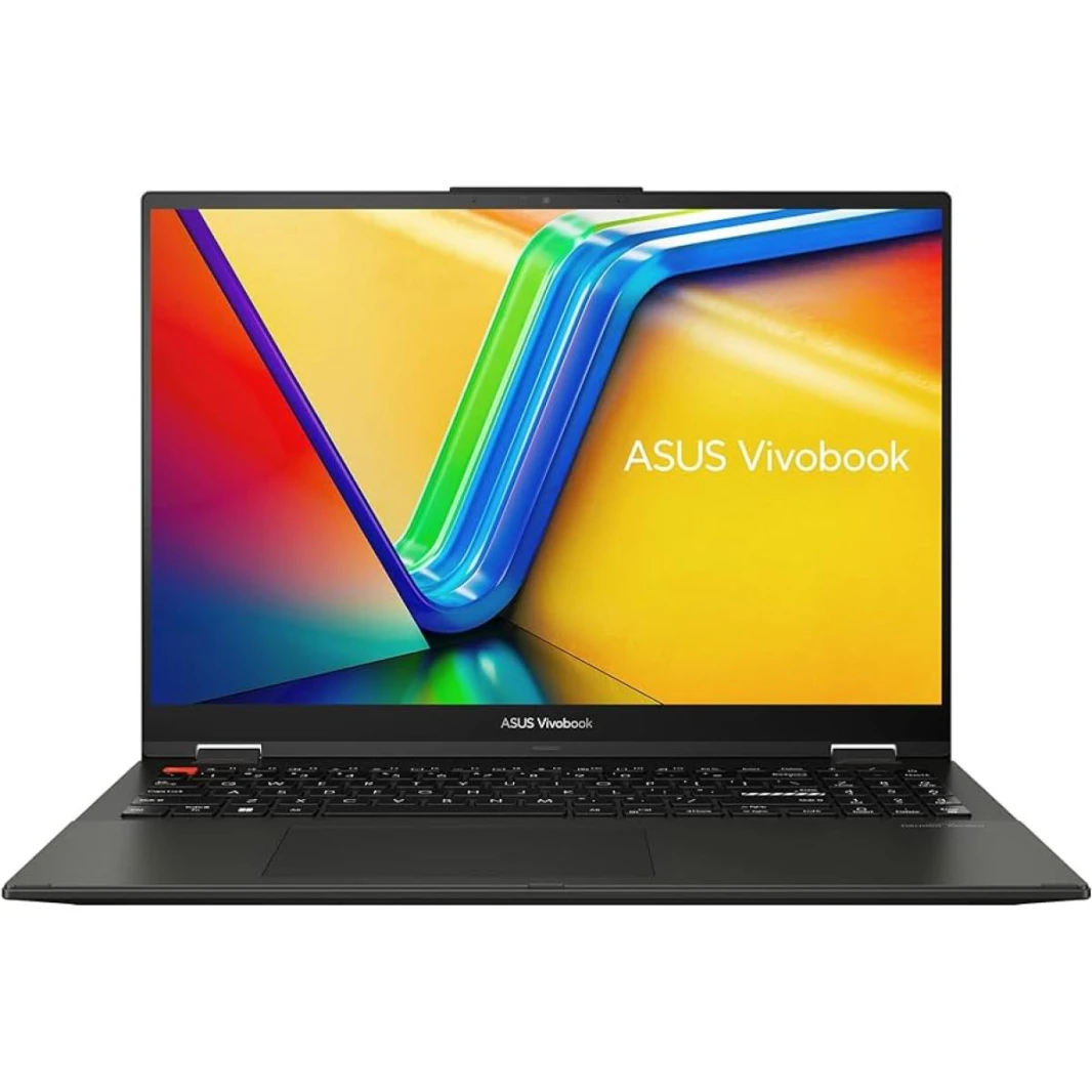 Asus VivoBook S 16 Flip 16.0" FHD+ IPS Touch With Asus Pen, 13th Gen Intel Core i5-1335U, 16GB DDR4 RAM Onboard, 512GB M.2 PCIe NVMe, Intel® Iris® Xe Graphic - Midnight Black Laptop