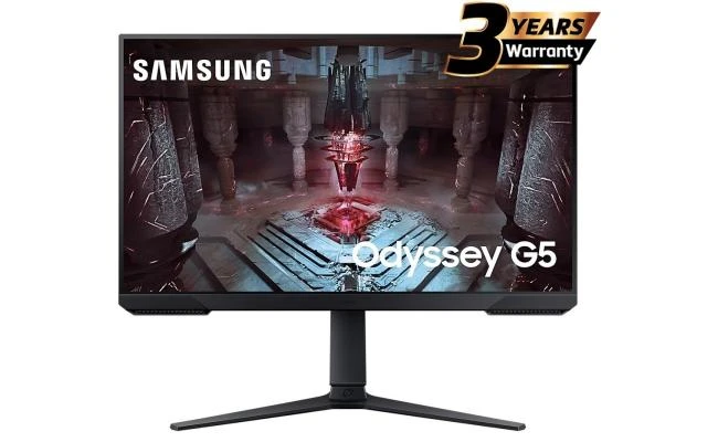 Samsung 27" G5 Odyssey (CG510) 165Hz 1Ms 2K (2560 x 1440) VA, HDR 10 , Flat Screen, FreeSync Premium Gaming Monitor w/ Adjustable Stand