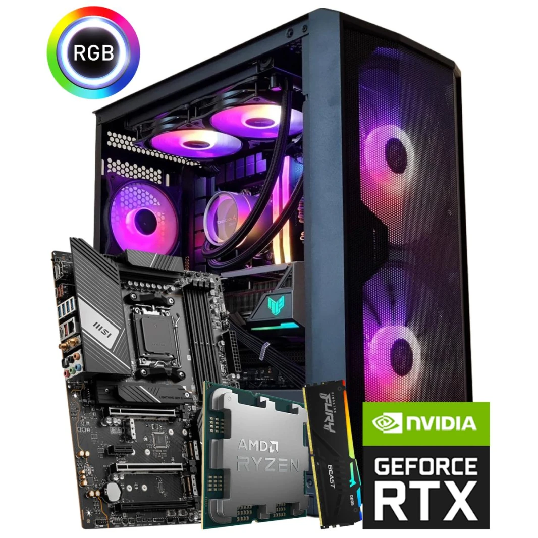 AMD RYZEN 9 7950X // RTX 4070 Ti Super 16GB // 32GB RAM - تصميم مخصص