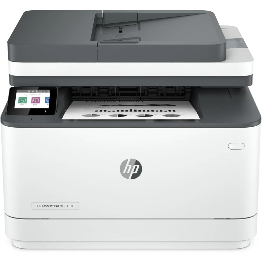 HP LaserJet Pro MFP 3103fdw Mono Laser Multifunction 4-In-One Printer Print, copy, scan, fax USB , Network , Wireless, Duplex & Auto Feeder Speed Up to 35 black - White
