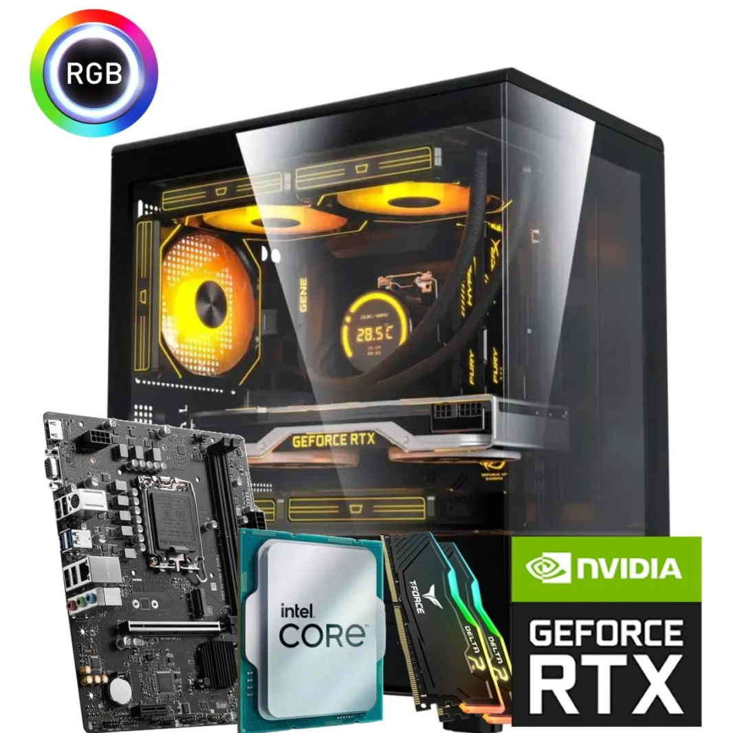 INTEL CORE i5 12400F // RTX 4060 8GB // 16GB RAM DDR4 - تصميم مخصص