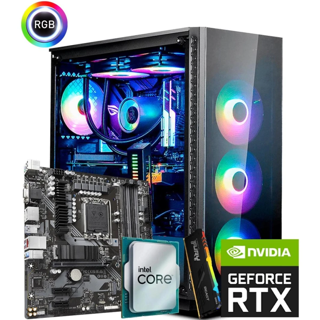 INTEL CORE i7 13700 // RTX 4060 Ti 8GB // 16GB RAM DDR4 - بناء الكمبيوتر الشخصي