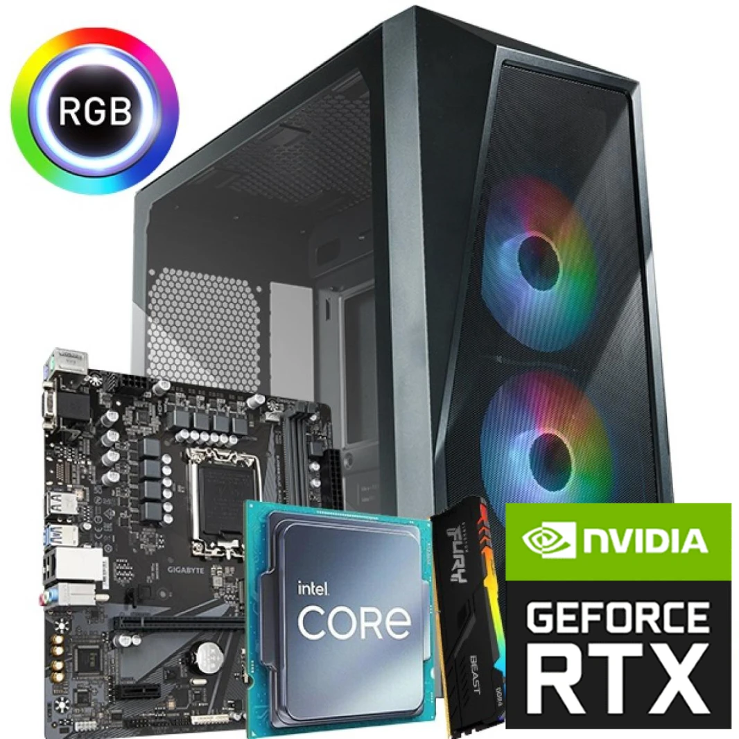 INTEL CORE i5 13400F // RTX 4060 Ti 8GB // 16GB RAM DDR4 - بناء الكمبيوتر الشخصي