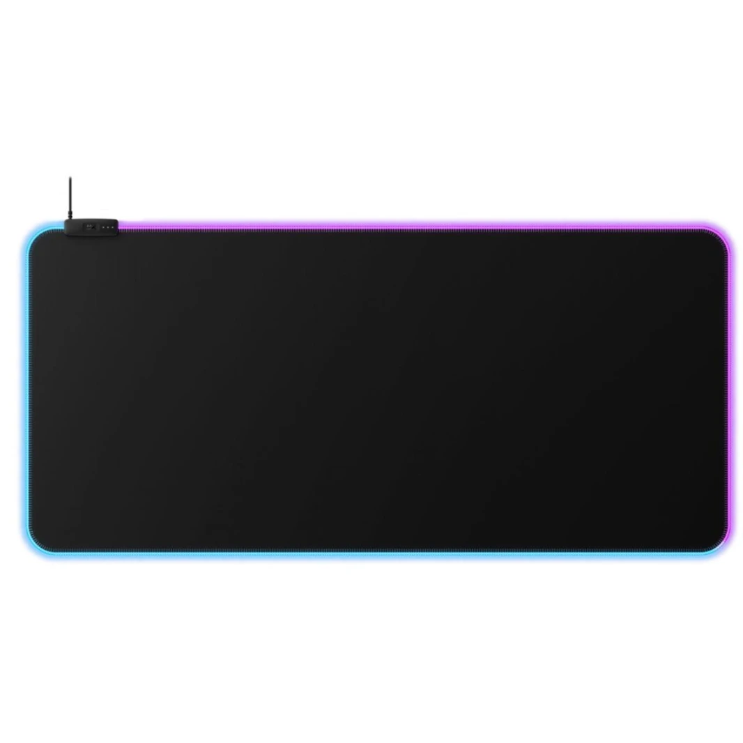 HyperX Pulsefire Mat Cloth (XL) - Customizable RGB Gaming Mousepad w/ Anti-Slip Rubber Base & Anti-Fray Stitching - 900 x 420 x 4 mm