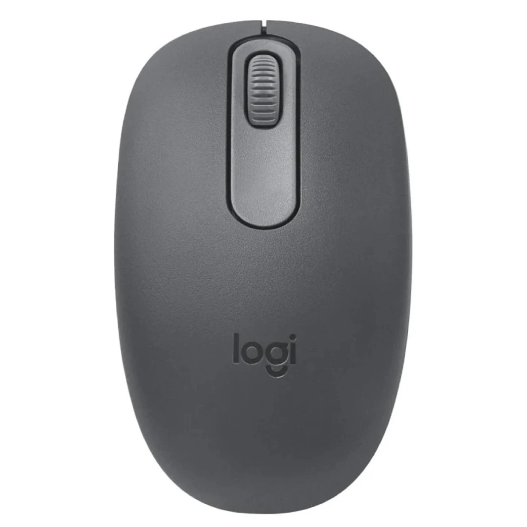 Logitech M196 Wireless (Bluetooth) Compact & Portable 1000 DPI Mouse, Smooth Optical Tracking, 12 Months Of Battery Life For Windows/macOS - Graphite