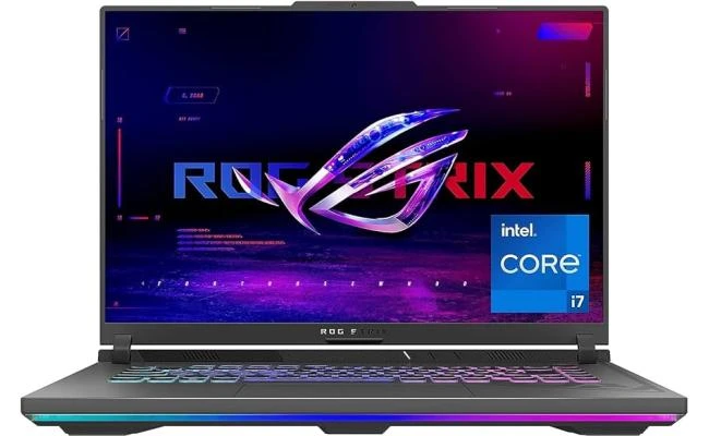 ASUS ROG Strix G16 (2024) 16" FHD+ 165Hz IPS, 13th Gen Intel Core i7-13650HX, Nvidia RTX 4050 6GB GDDR6, 16GB DDR5 RAM, 1TB M.2 PCIe NVMe - Eclipse Gray Gaming Laptop