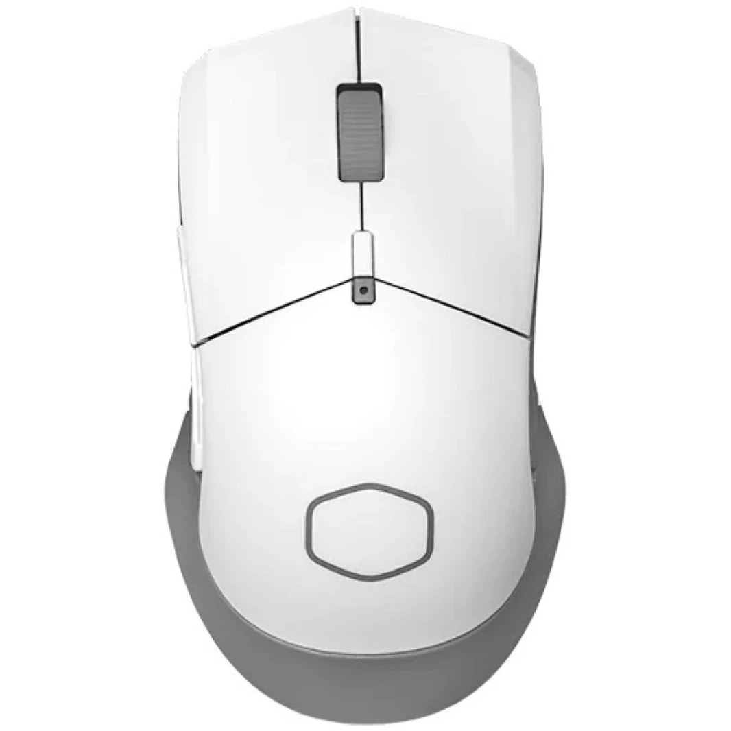 Cooler Master MM311 Wireless (2.4GHz) Gaming Mouse, Lightweight 77g w/ AA battery included, 10K DPI Optical Sensor - Matte White