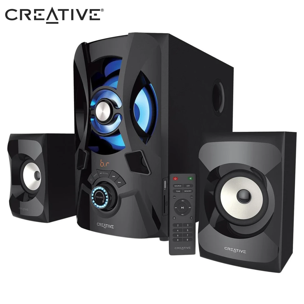 Creative SBS E2900 2.1 Powerful Bluetooth® Speaker System with Subwoofer for TVs and Computers