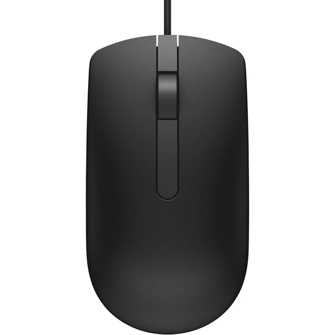 Dell MS116 Optical USB WIred Mouse 1000Dpi -Black