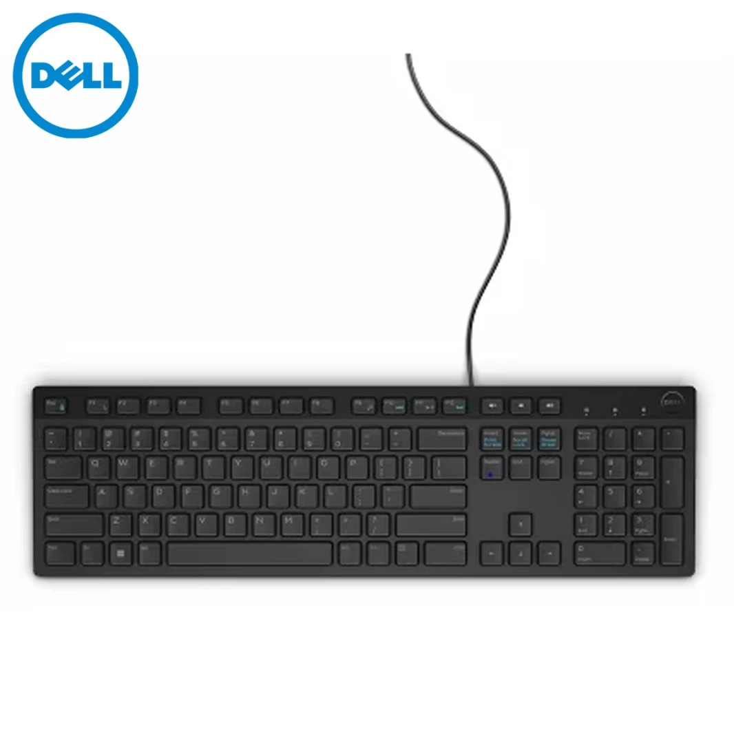 Dell Wired Keyboard - Black KB216 MULTIMEDIA (580-ADMT) -USB