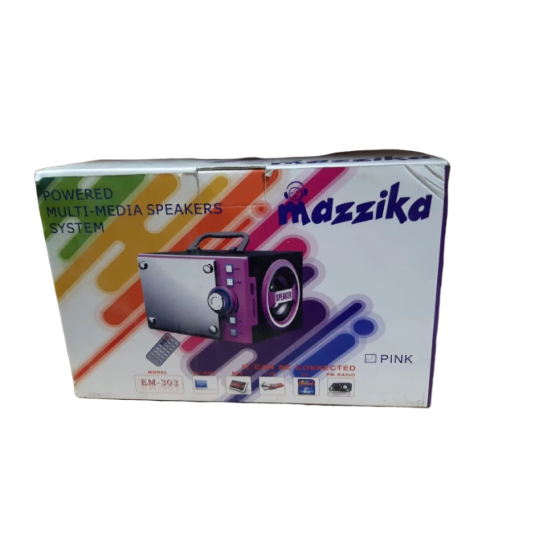 Speaker With Flash I/P+SD Card/Radio/Remote/Charging (SPK-303)