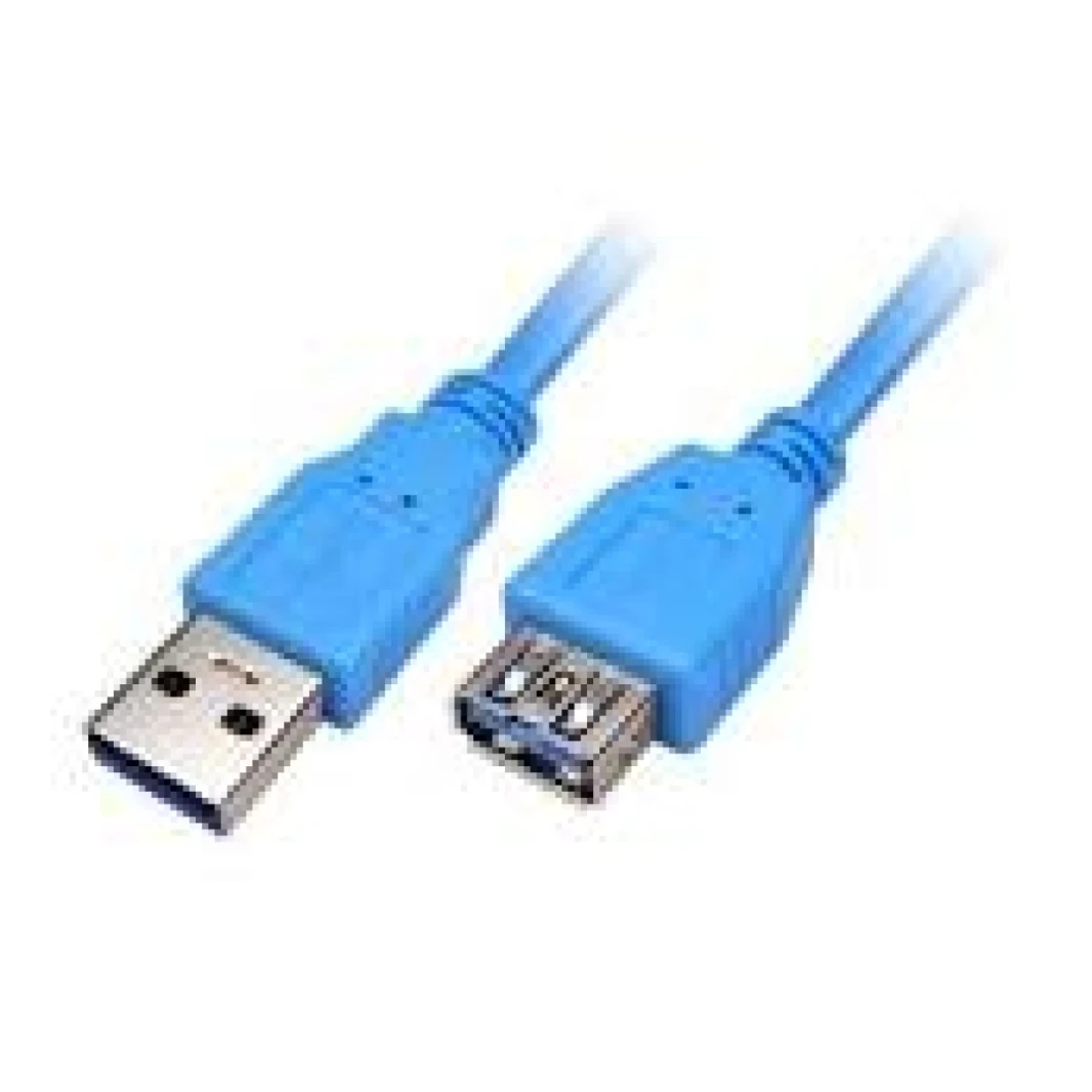 CABLE USB3.0 EXT 1.5M BLUE