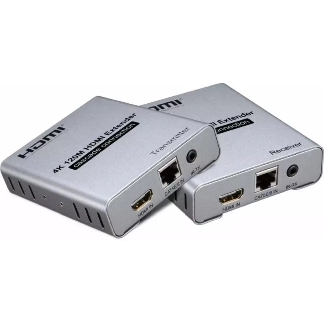 EXTENDER HDMI OVER CAT6 120M & USB WITH POWER