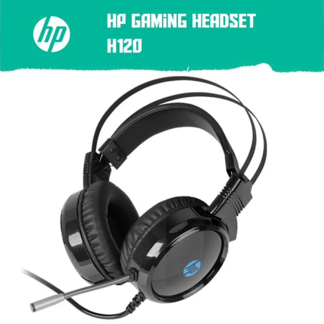 HEADSET HP1QW67AA#UUF H120 2 JACK+USB RGB