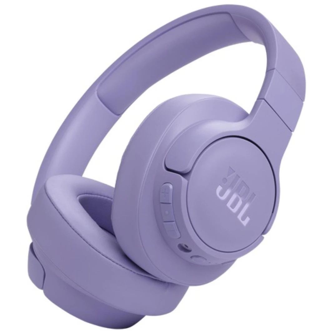 سماعات JBL Tune 770NC اللاسلكية القابلة للتكيف مع إلغاء الضوضاء، صوت جهير نقي، محيط ذكي، بلوتوث 5.3، صوت Le، VoiceAware، بطارية تصل إلى 70 ساعة، اتصال متعدد النقاط - أرجواني