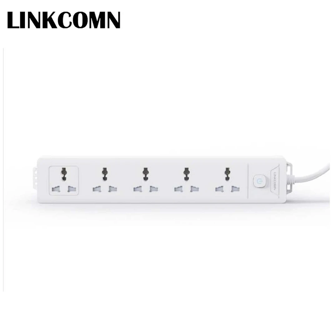 شريط طاقة Lincomn LC-PS501 بخمسة منافذ بطول 3.0 متر