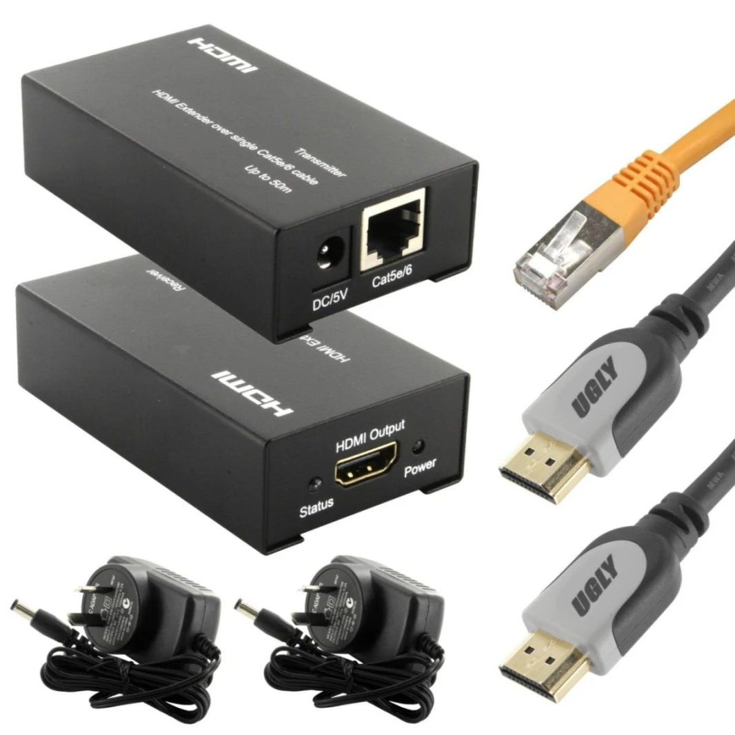 موسع HDMI من Cat-5e/6 (60 م) (موسع HDMI/60)