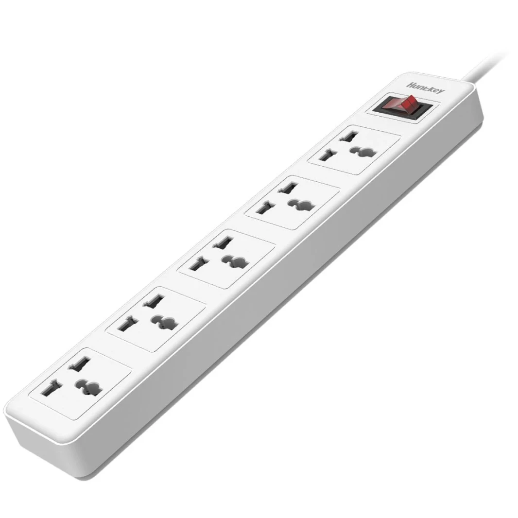 محول الطاقة Huntkey Power Ext SSZ501 بخمسة منافذ ومقبس 3 متر في المملكة المتحدة