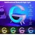 مكبر صوت لاسلكي LED للشحن (BT-3401)، حجم صغير وتصميم عصري، مكبر صوت محمول بتقنية البلوتوث (LED، AUX، USB، بطاقة SD)، راديو FM، ساعة، ساعة منبه، 7 ألوان LED