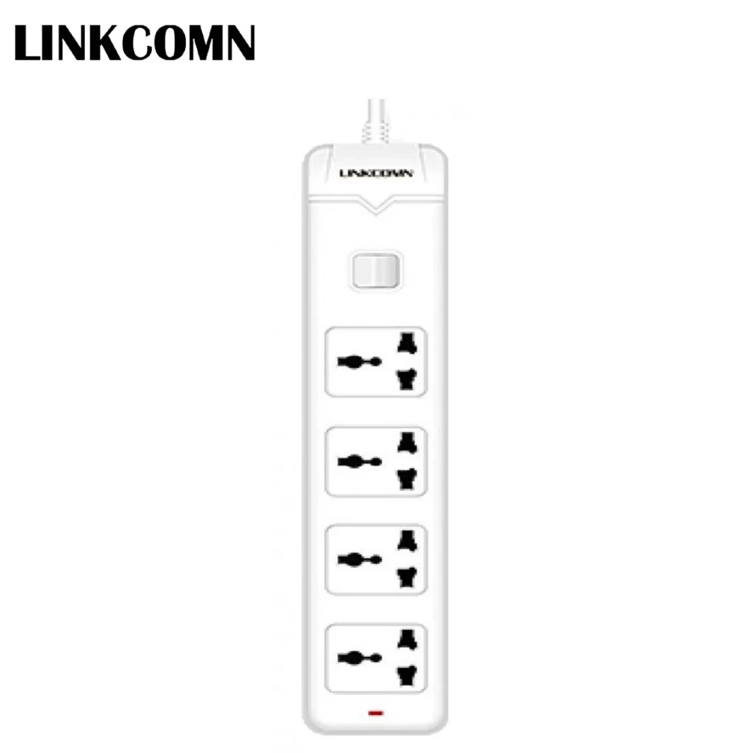 شريط طاقة Lincomn LC-PS401 مزود بـ 4 منافذ +1.5 متر