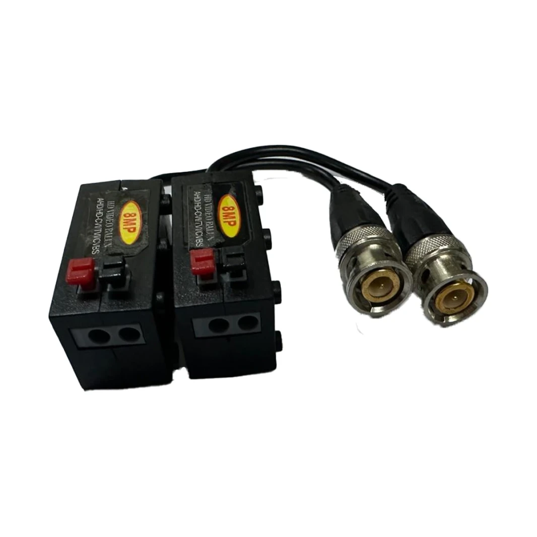 Balun For Camera 8MP , HD VIDEO BALUN , AHD/HD-CVI/TVI/CVBS , 720P 960P 1080P 3MP 4MP 5MP 8MP Support : 600m