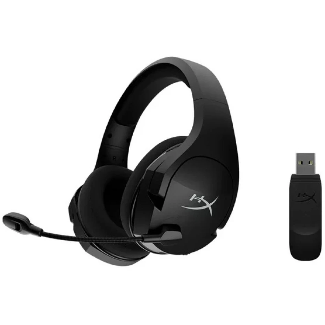 HyperX Cloud Stinger 2 Wireless (2.4GHz) LightWeight Gaming Headset w/ DTS:X Spatial 3D Audio, Noise Cancelling Mic & Adjustable Rotating Earcups For PC