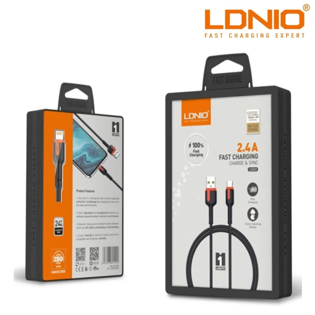 LDNIO LS531 USB DATA CABEL SAMSUNG 100CM