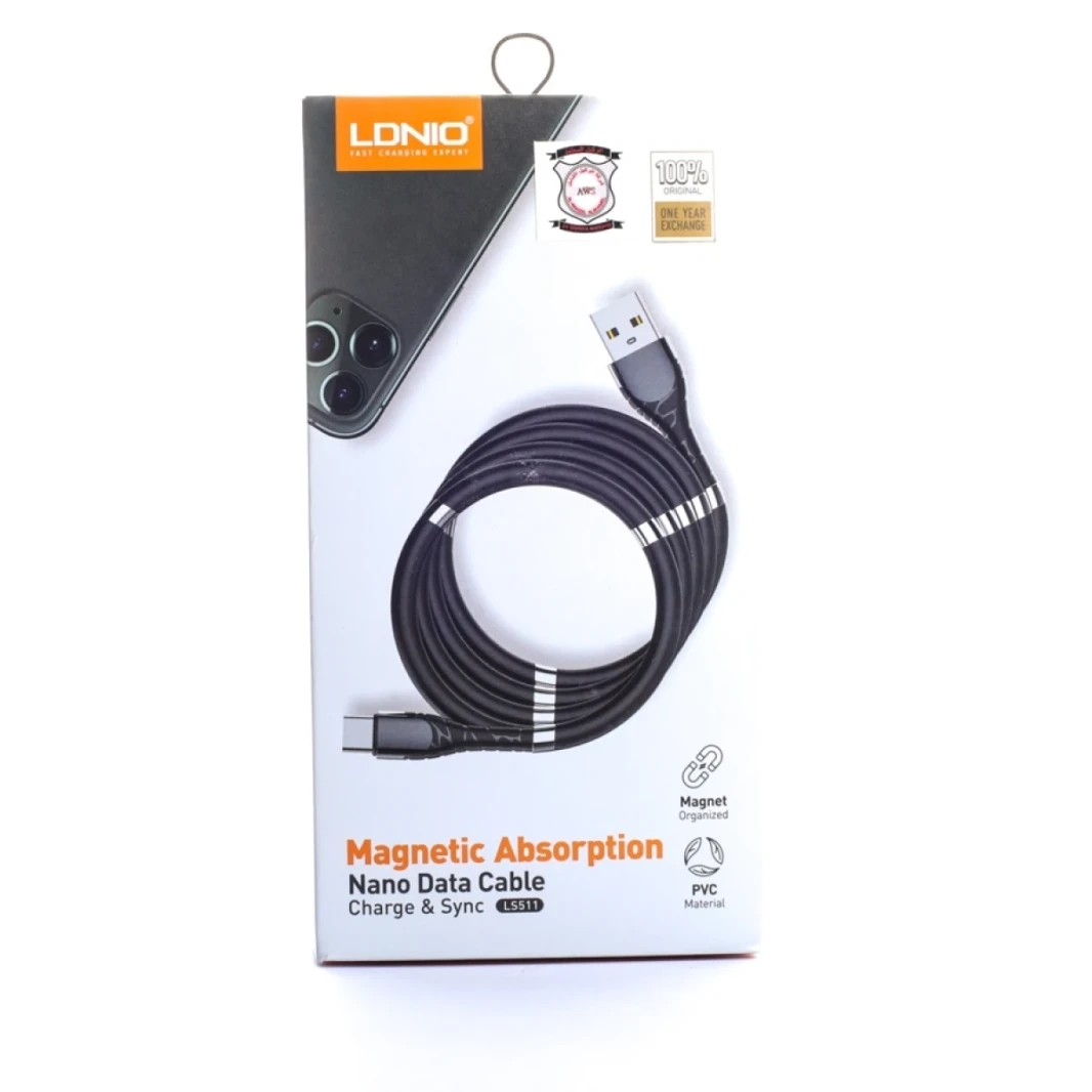 LDNIO LS511 TYPE C CHARGING DATA CABEL