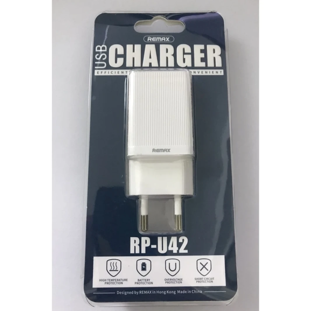 REMAX Single USB Charger RPU42 US/EU