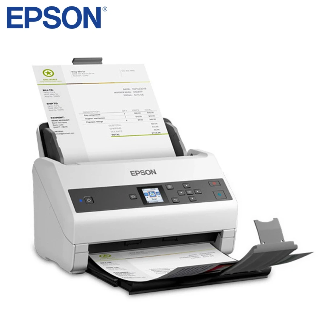 Epson DS-870 Color Duplex Document Scanner w/ ADF up to 65 ppm USB