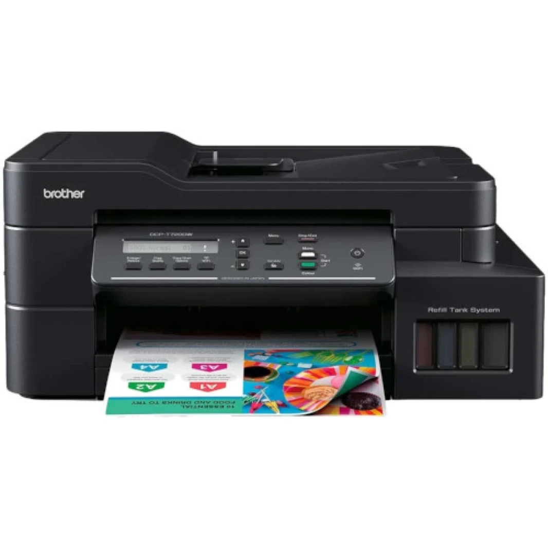 طابعة BROTHER DCP-T720DW اللاسلكية متعددة الإمكانات وخزان الحبر
