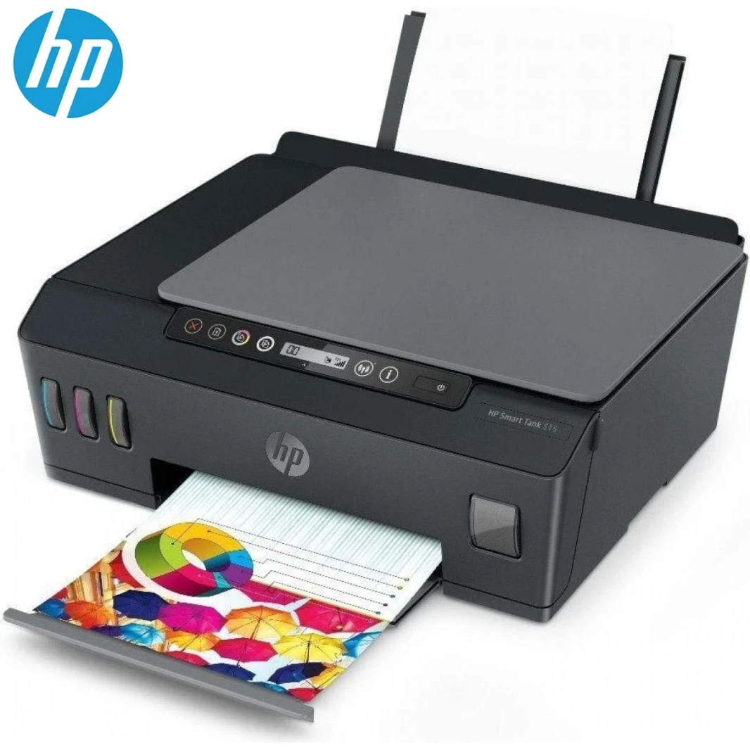 طابعة HP Smart Tank 515 اللاسلكية متعددة الاستخدامات للمنزل والمكاتب الصغيرة