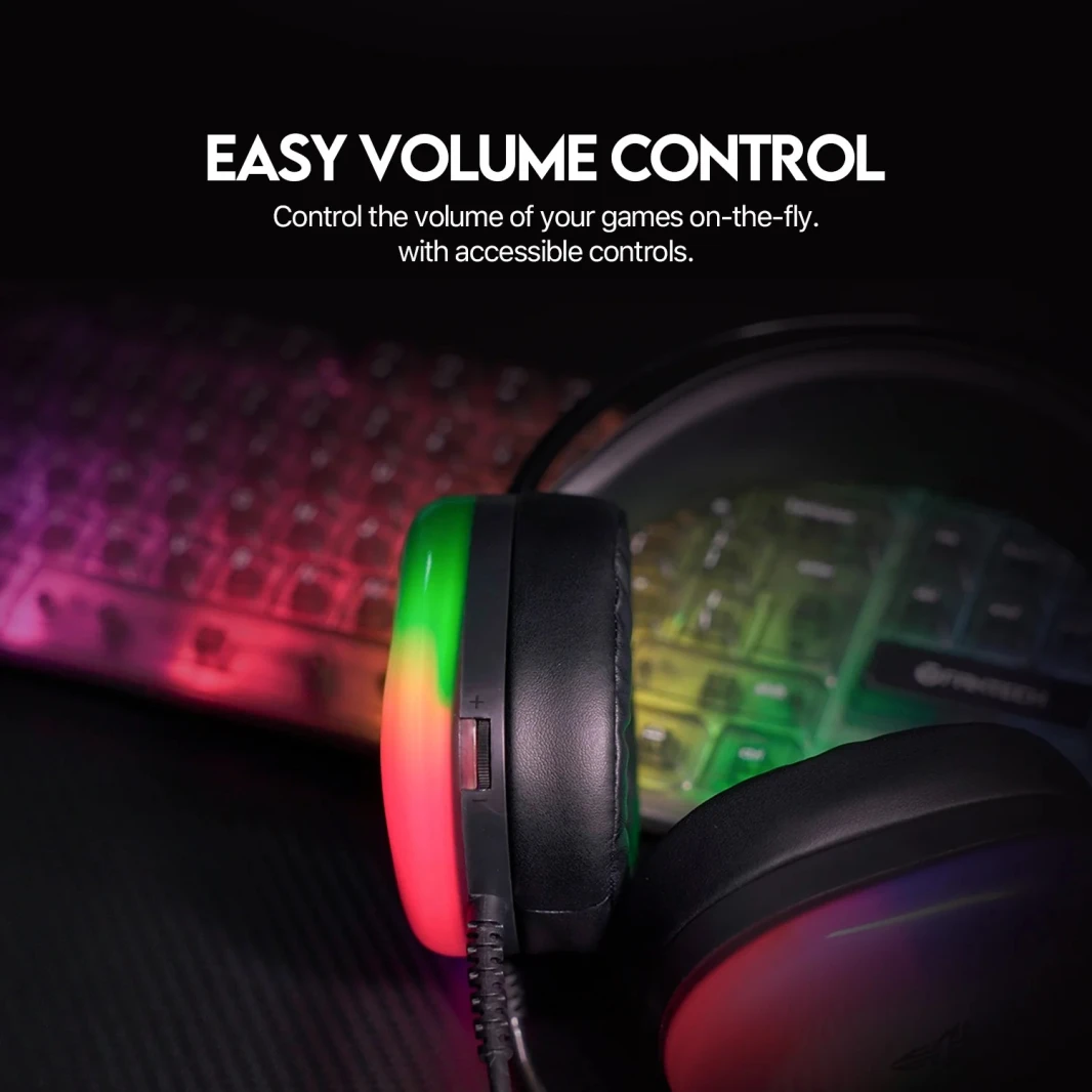 Fantech Aurora HG29 7.1 Virtual Surround Sound Gaming Headset RGB