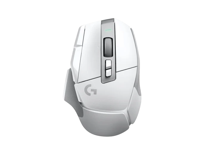 لوحة مفاتيح لاسلكية Logitech G502 X LIGHTSPEED مع LIGHTFORCE – باللون الأبيض