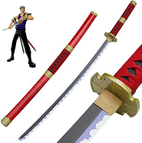 KOGUMA Roronoa Zoro Red Wooden Sword Replica – One Piece 104CM