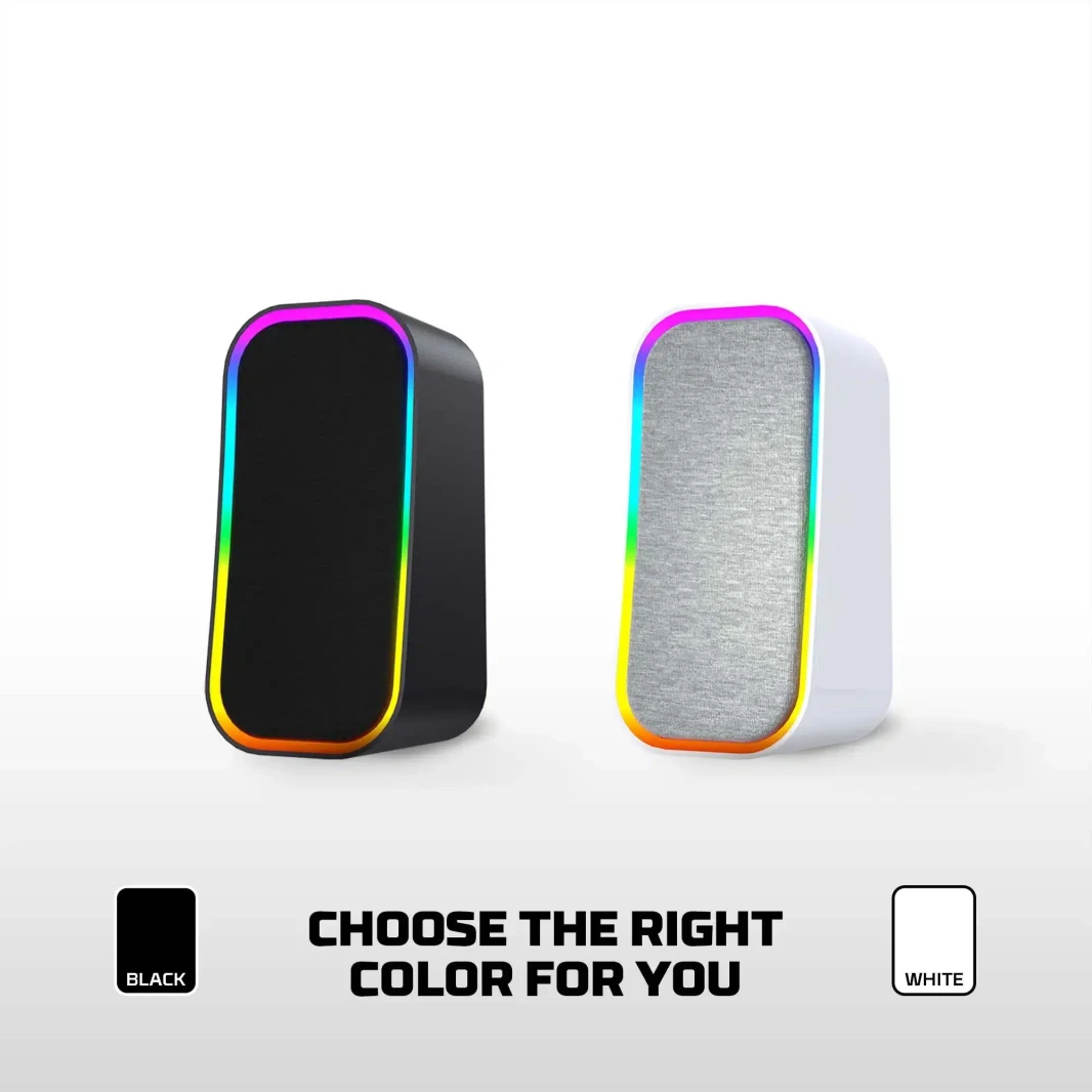 مكبر صوت بلوتوث GROOVE GS304 من Fantech ثنائي الوضع - أبيض