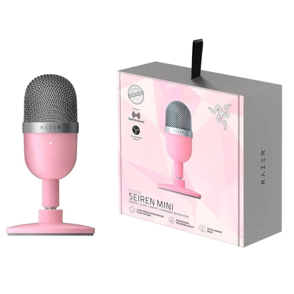 ميكروفون مكثف USB صغير الحجم من Razer Seiren