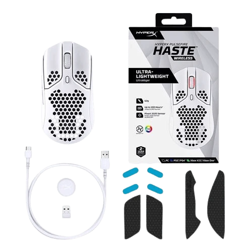 HyperX Pulsefire Haste Ultra Lightweight Wireless – White