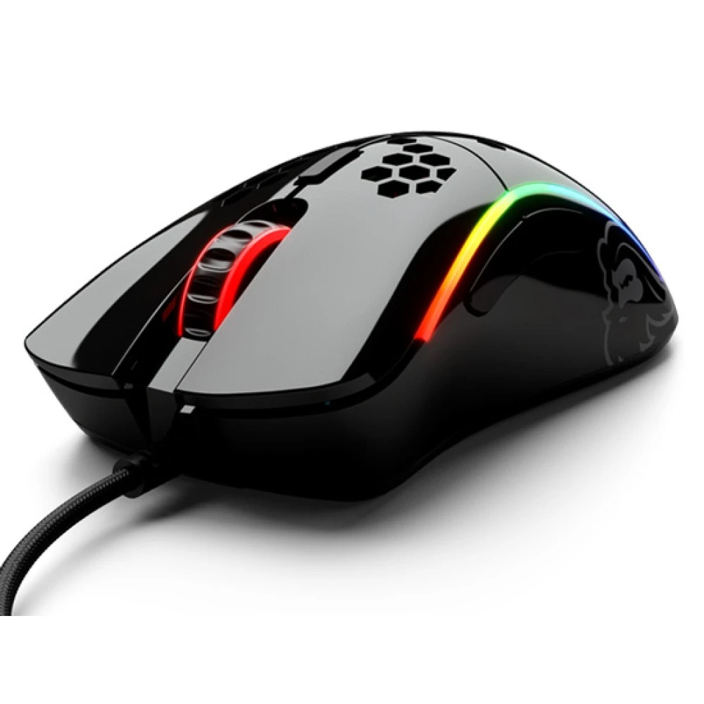 GLORIOUS MODEL D- MINUS GAMING MOUSE – GLOSSY BLACK – Wired