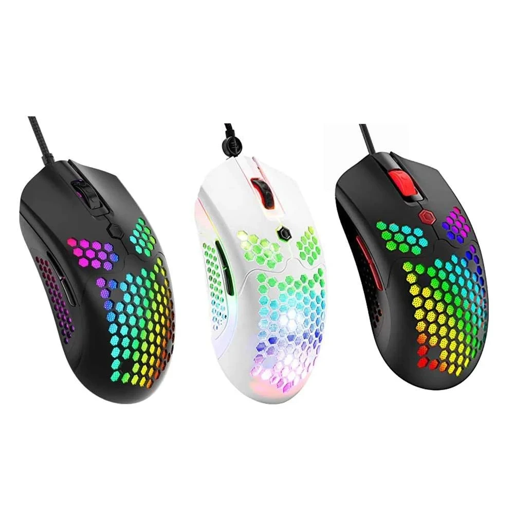 ماوس الألعاب السلكي خفيف الوزن ZIYOULANG M5 RGB
