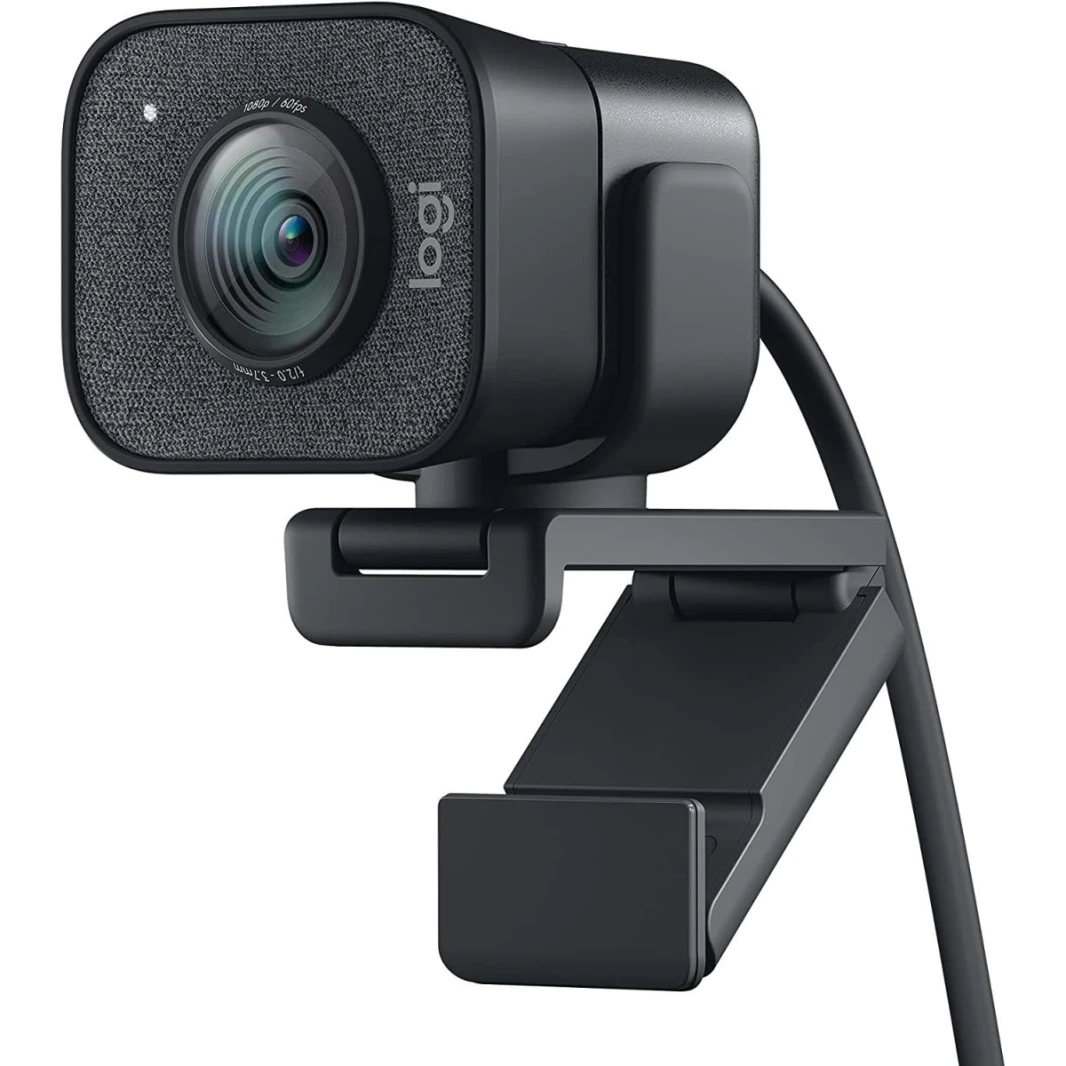 كاميرا ويب Logitech StreamCam Premium Full HD للبث وإنشاء المحتوى بدقة 1080 بكسل بمعدل 60 إطارًا في الثانية