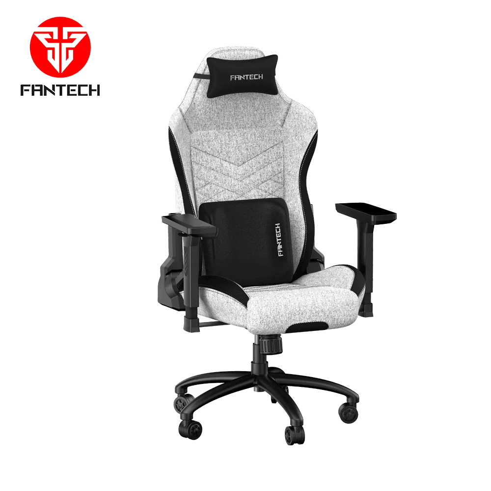 كرسي الألعاب الفاخر Fantech LEDARE GC192 | رمادي