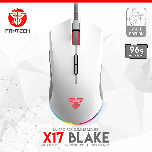ماوس الألعاب FANTECH X17 BLAKE – أبيض
