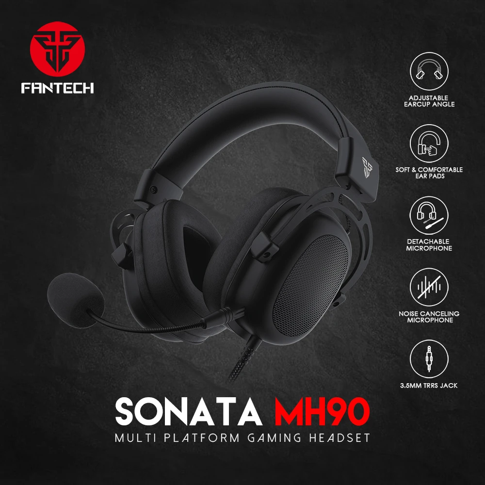 سماعة الألعاب متعددة المنصات FANTECH SONATA MH90