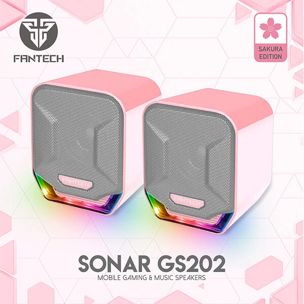 FANTECH SONAR GS202 SAKURA EDITION GAMING SPEAKER