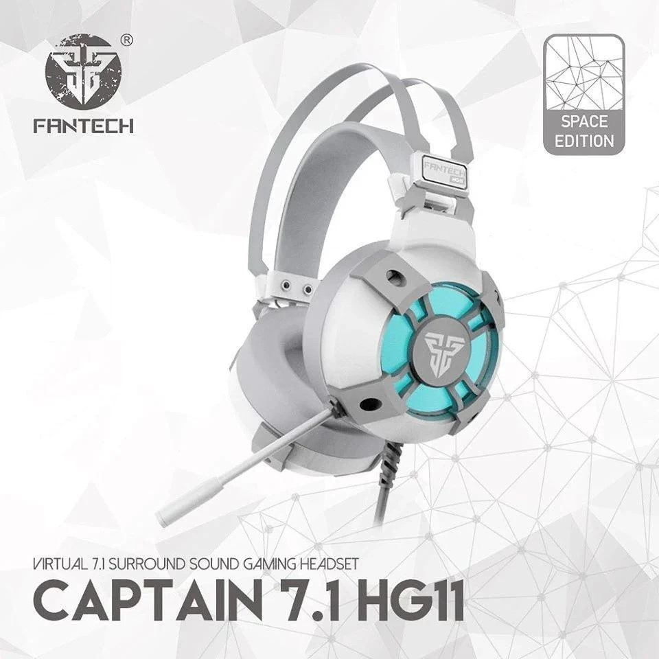 سماعة الألعاب FANTECH HG11 CAPTAIN 7.1 SPACE EDITION